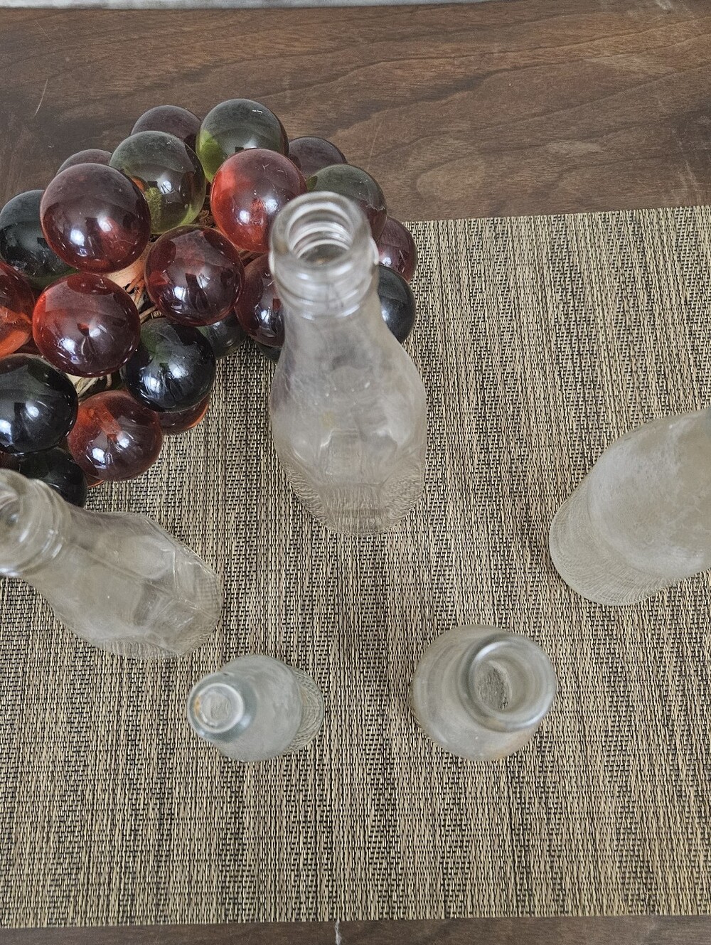 Vintage Glass Jars Found Object Nevada Mining VTG Decor Heinz Anchor - Picture 3 of 15